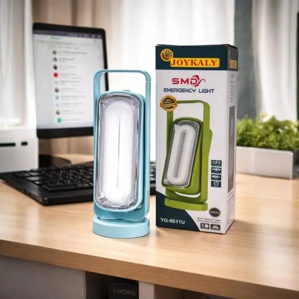 Joykaly YG-8011U Charger Light Rechargeable Round Tube Emergency Led Light Desk Lamp Tube Light | চার্জার লাইট রিচার্জেবল টিউব ইমার্জেন্সি এলইডি ডেস্ক ল্যাম্প