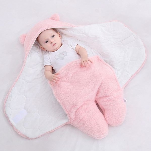 Baby Sleeping Blanket (Pink) | বেবি শিশু ব্ল্যাংকেট কম্বল
