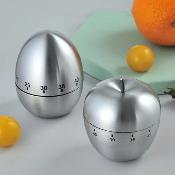 Premium Stainless Steel Mechanical Kitchen Timer – 60 Minute Manual Countdown Alarm Clock for Cooking, Baking, Study, Workout & Time Management | স্টেইনলেস স্টিল কিচেন রান্নাঘর ম্যানুয়াল ক্লক ঘড়ি কুকিং স্টাডি