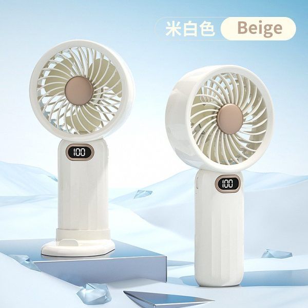 NEW MEET SUN 100-Speed Handheld Portable Fan – Double Battery Cooling Fan with Digital Display, Adjustable Mini Desk & Travel Fan | সান রোদ স্পিড পোর্টেবল ফ্যান ব্যাটারি কুলিং ডিজিটাল ডিসপ্লে মিনি ডেস্ক ট্রাভেল
