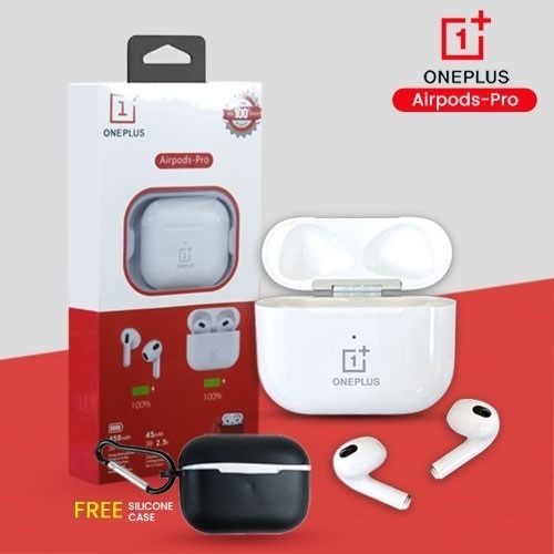 OnePlus AirPods Pro Wireless Bluetooth 5.3 Earphones HiFi Stereo Sound In-Ear Headset With Microphone free storage bag | প্রো ওয়্যারলেস ব্লুটুথ ইয়ারফোন হেডসেট মাইক স্টোরেজ ব্যাগ