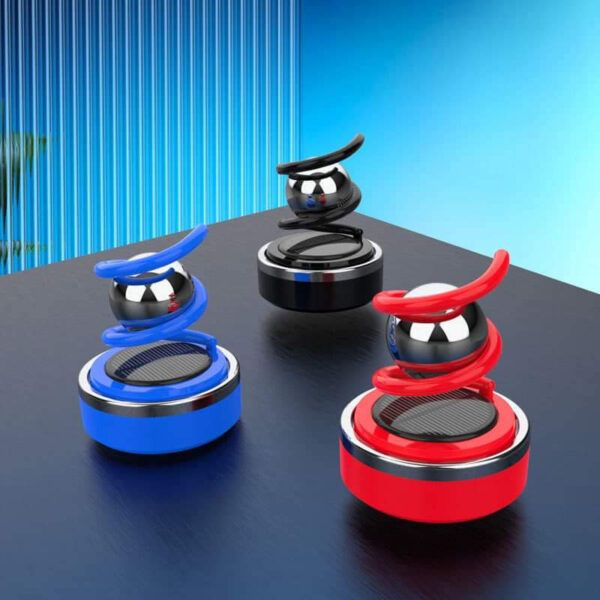 Solar Auto Car Rings Rotary Air Freshener | সোলার রিং এয়ার