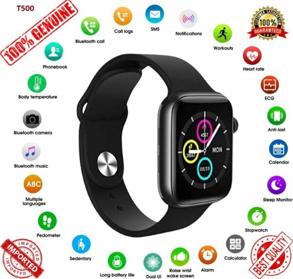 T500 Sport Smart Watch | স্মার্ট ওয়াচ ঘড়ি