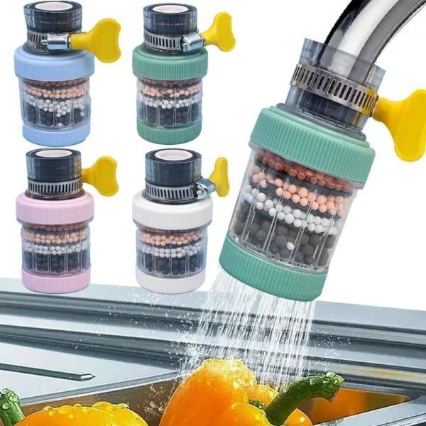 360° Adjustable Faucet Filter Aerator – Water Saving Sink Tap Sprayer with Mesh Core Filter for Kitchen & Bathroom | ফসেট ফিল্টার ওয়াটার পানি সিঙ্ক ট্যাপ স্প্রেয়ার কিচেন রান্নাঘর বাথরুম
