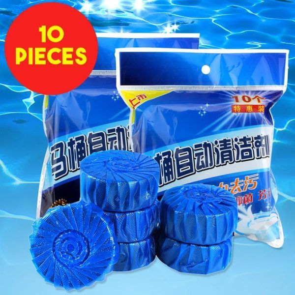 Toilet Sparkle 10-Pack: Unleash the Ultimate Cleaning Power for a Spotless, Germ-Free Bathroom Experience | টয়লেট ক্লিনিং পাওয়ার বাথরুম প্যাক