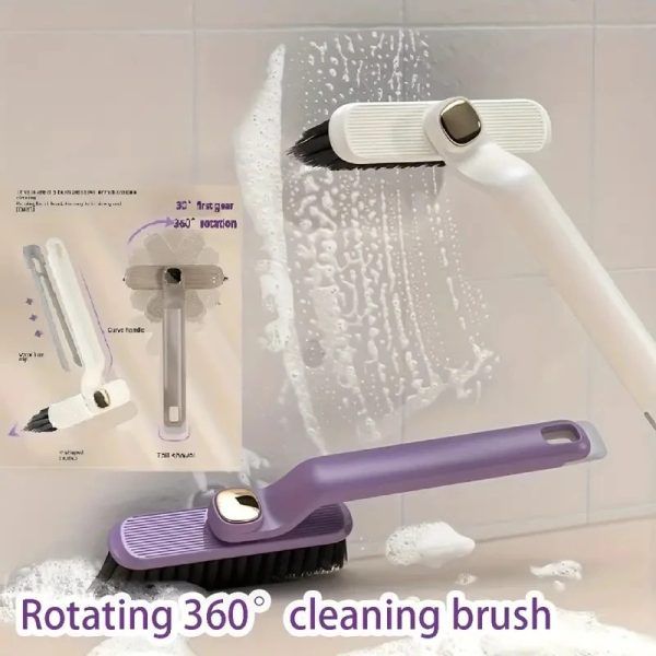 Multipurpose Tile Gap Cleaning Brush – Rotating Crevice Cleaner for Bathroom Floor, Kitchen Corners & Narrow Spaces | মাল্টিপারপাস গ্যাপ ক্লিনিং ব্রাশ রোটেটিং ক্লিনার বাথরুম ফ্লোর কিচেন রান্নাঘর