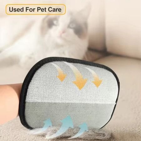 Electrostatic Pet Hair Remover Gloves – Dog & Cat Hair Cleaning Tool for Sofa, Clothes, Car & Furniture | হেয়ার চুল রিমুভার গ্লাভস ডগ কুকুর ক্যাট বিড়াল ক্লিনিং টুল সোফা কাপড়
