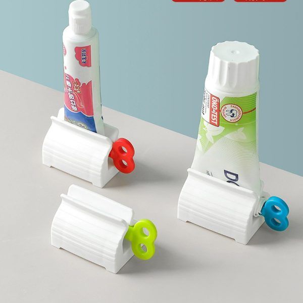 2Pcs Toothpaste squeezer manual rotary squeeze artifact( 2 Pcs) | ম্যানুয়াল পিস