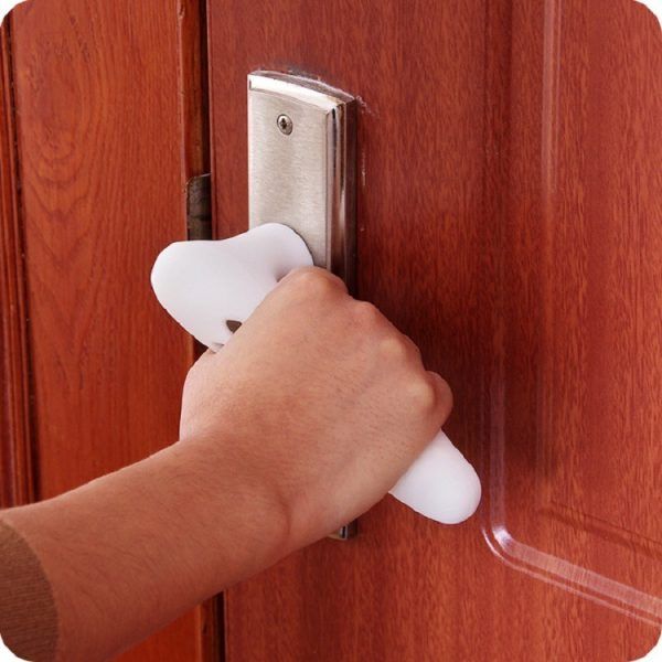 Anti-collision pad washable door handle cover | ডোর দরজা