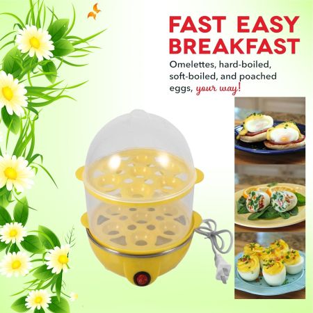 Smart Egg Boiler Egg Steamer Poacher | স্মার্ট এগ ডিম