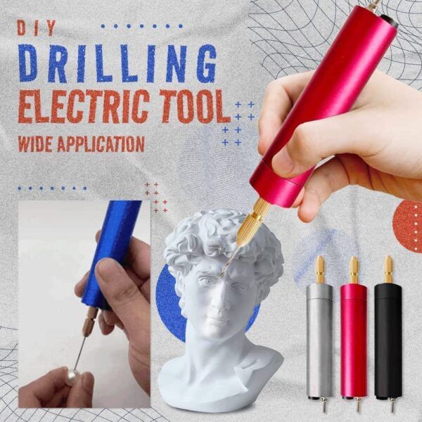 DIY Drilling Electric Tool with 6 bits | ইলেকট্রিক টুল