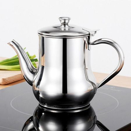 Stainless Steel Oil Strainer Pot | স্টেইনলেস স্টিল অয়েল তেল স্ট্রেইনার পট