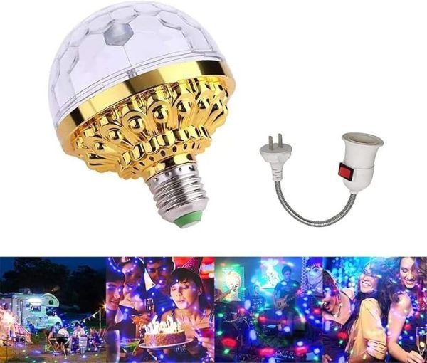 🔥35% Discount on Disco Ball Lamps Decoration with socket holder | বল ল্যাম্প সকেট হোল্ডার