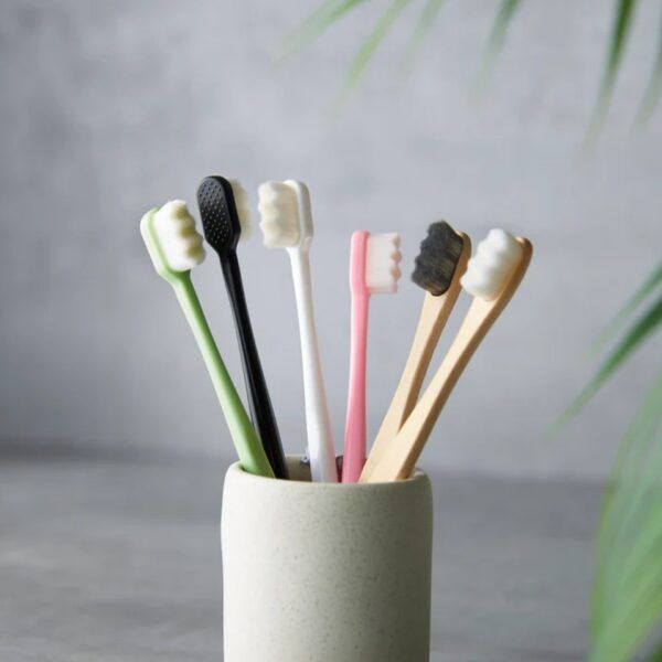6 Pcs Ultra-Fine Deep Cleaning Soft Toothbrush | ক্লিনিং পিস