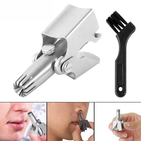 Manual Nose & Ear Hair Trimmer | ম্যানুয়াল ইয়ার কান হেয়ার চুল ট্রিমার