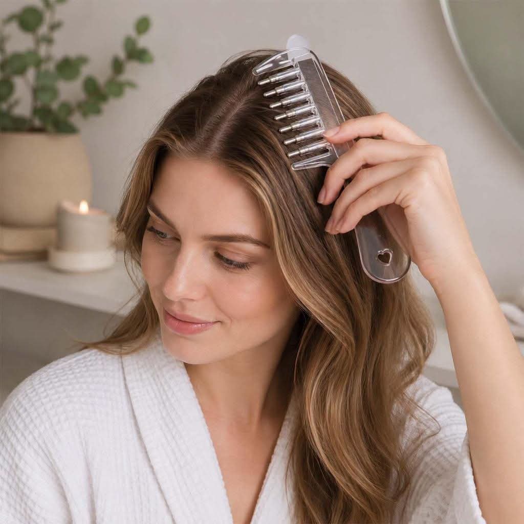 ✨ Scalp Oil Applicator Comb ✨ | স্ক্যালপ অয়েল তেল চিরুনি