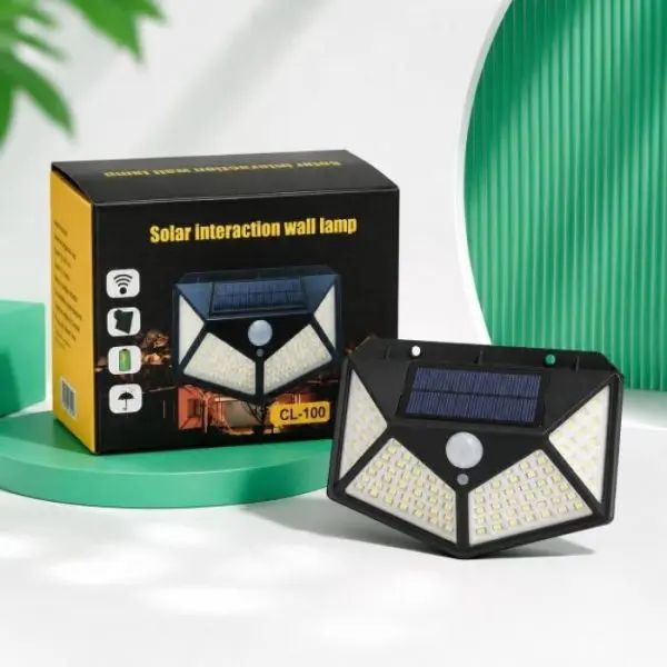 100 LED Solar Motion Sensor Wall Light – 4-Sided Wide Angle Outdoor Security Light, IP65 Waterproof, Auto On/Off for Garden, Gate, Patio &amp; Garage | এলইডি সোলার মোশন সেন্সর ওয়াল লাইট আউটডোর সিকিউরিটি ওয়াটারপ্রুফ গার্ডেন Specification 2