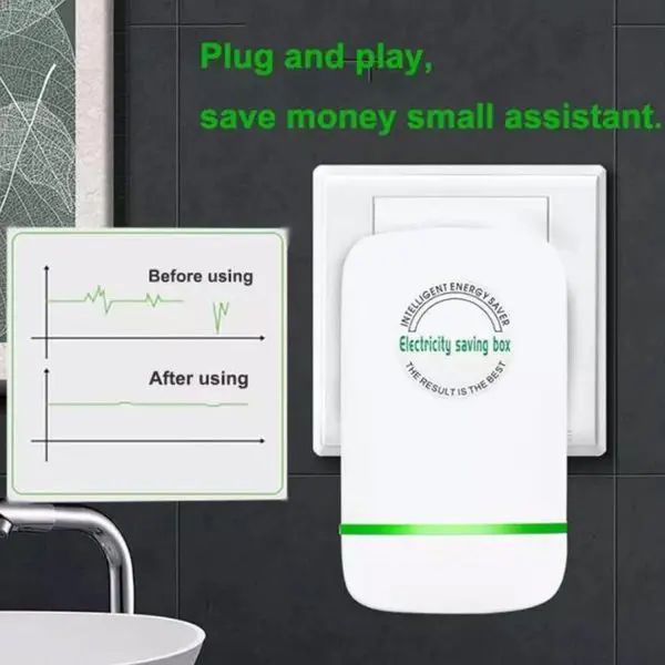 Original High-Quality Smart Electricity Energy Saver Box – High Efficiency Power Saving Device 30KW (90-250V) for Household, Market, Office, Hotel &amp; Commercial Use | স্মার্ট বক্স বাক্স পাওয়ার ডিভাইস হাউসহোল্ড সংসার অফিস Specification 3