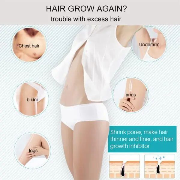 20ml Hair Growth Inhibitor Spray – Painless Hair Reduction &amp; Post-Removal Care for Men &amp; Women, Suitable for Face, Arms, Legs &amp; Underarms | হেয়ার চুল গ্রোথ স্প্রে কেয়ার ফেস মুখ Specification 4