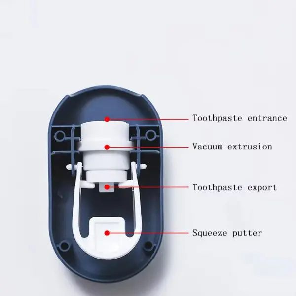 Automatic Toothpaste Dispenser Wall Mount Toothpaste Squeezer(1 pc) | অটোমেটিক ডিসপেনসার ওয়াল মাউন্ট পিস Specification 7