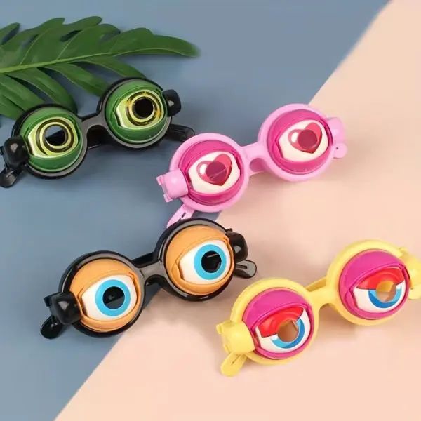 Crazy Eyes Funny Party Glasses – Blinking Novelty Prank Eyewear for Kids &amp; Adults, Party Gag Gift &amp; Costume Accessory | গ্লাস চশমা কিডস শিশু গিফট উপহার Specification 5