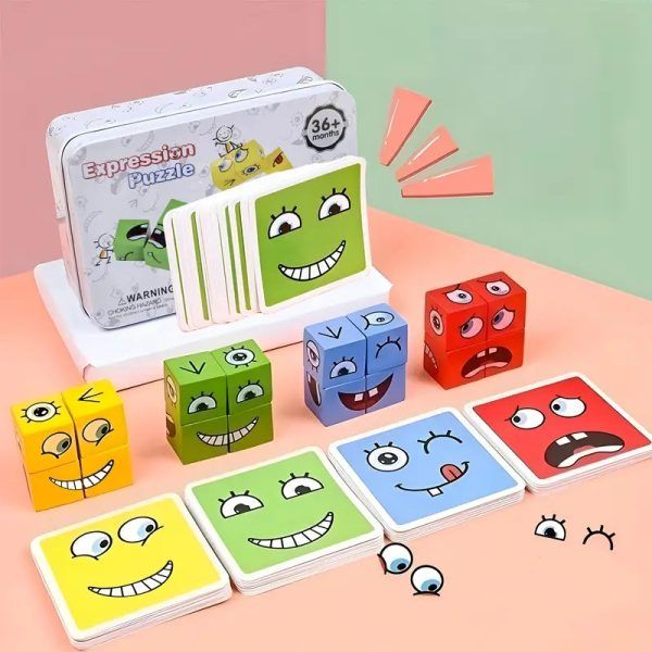 FACE CHANGING BUILDING BRICKS GAME | ফেস মুখ গেম Specification 1