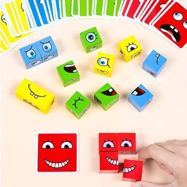 FACE CHANGING BUILDING BRICKS GAME | ফেস মুখ গেম Specification 3