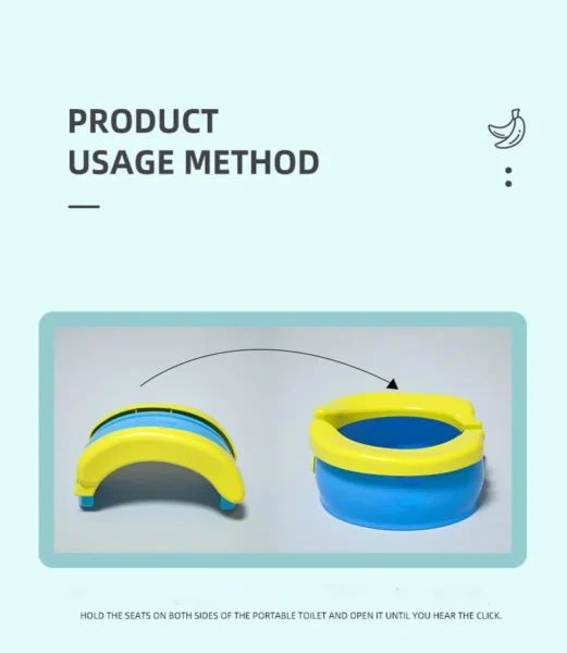 Portable Potty for Kids | পোর্টেবল কিডস শিশু Specification 2