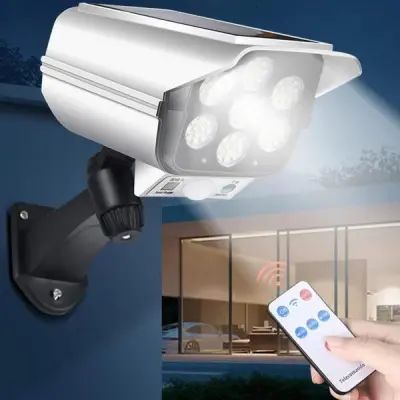 77 LED Solar Security Light with Dummy Camera Design – PIR Motion Sensor Waterproof Outdoor Wall Lamp with Remote Control, 3 Lighting Modes &amp; Adjustable Angle | এলইডি সোলার সিকিউরিটি লাইট ক্যামেরা মোশন সেন্সর ওয়াটারপ্রুফ আউটডোর ওয়াল ল্যাম্প রিমোট Specification 2