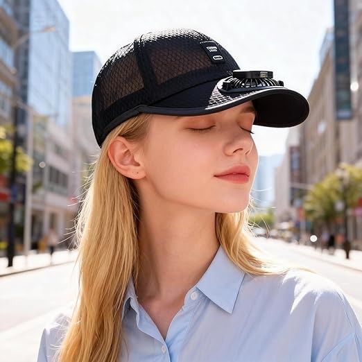 Solar Powered Fan Hat for Men &amp; Women – USB Rechargeable Cooling Baseball Cap with Adjustable 3-Speed Fan &amp; UPF50+ Sun Protection for Travel, Gardening, Fishing &amp; Outdoor Activities | সোলার ফ্যান হ্যাট ইউএসবি রিচার্জেবল কুলিং ক্যাপ স্পিড সান রোদ Specification 1