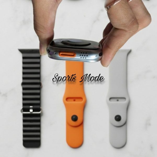 KW23 Ultra3 Smartwatch with 3 Straps (Free Long Premium wallet) | আলট্রা স্মার্টওয়াচ স্ট্র্যাপ মানিব্যাগ Specification 2