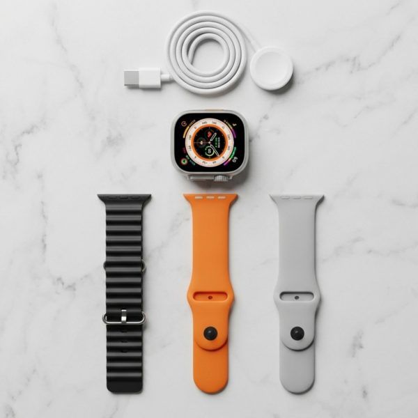 KW23 Ultra3 Smartwatch with 3 Straps (Free Long Premium wallet) | আলট্রা স্মার্টওয়াচ স্ট্র্যাপ মানিব্যাগ Specification 4