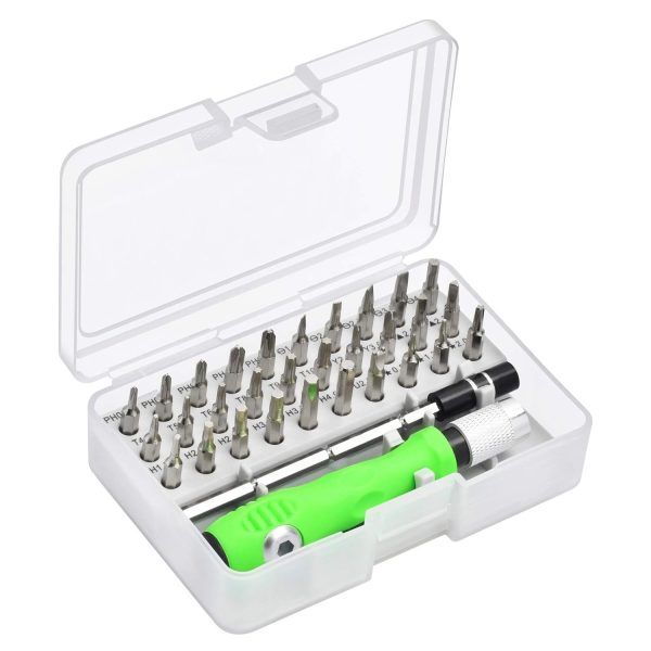 32-in-1 Precision Screwdriver Set – Magnetic Multi-Purpose Electronics Repair Toolkit | স্ক্রুড্রাইভার ম্যাগনেটিক মাল্টিপারপাস ইলেকট্রনিকস রিপেয়ার সেট Specification 1