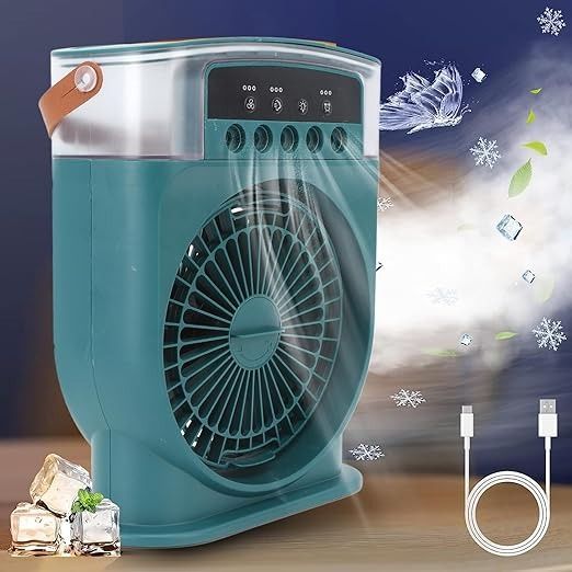 DISNIE Rechargeable Air Cooler Fan With Mist Flow | রিচার্জেবল এয়ার কুলার ফ্যান Specification 2