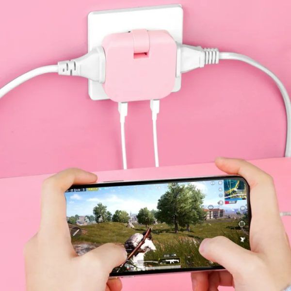 4 in 1 (2 USB Port + 2 Socket) EU Plug Rotatable Socket Converter | ইউএসবি সকেট রোটেটেবল Specification 2