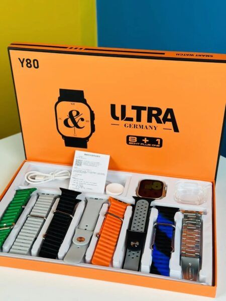 Y80 Ultra Germany Smartwatch With 8+1 Strap | আলট্রা স্মার্টওয়াচ স্ট্র্যাপ Specification 1