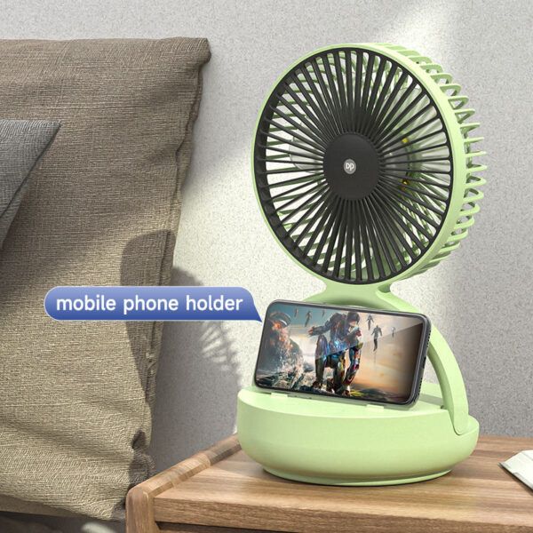 DP7637 Automatic Rotating Fan With LED Light | অটোমেটিক রোটেটিং ফ্যান এলইডি লাইট Specification 2