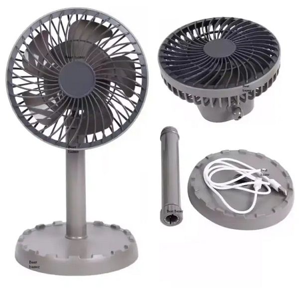 Rechargeable Professional Mini Desk Fan ( JY-2218 ) | রিচার্জেবল প্রফেশনাল মিনি ডেস্ক ফ্যান Specification 1