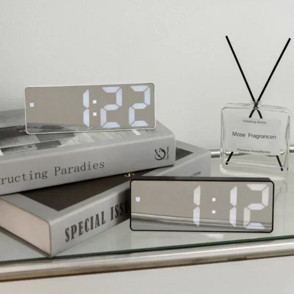 LED Mirror Digital Alarm Clock | এলইডি মিরর আয়না ডিজিটাল ক্লক ঘড়ি Specification 2