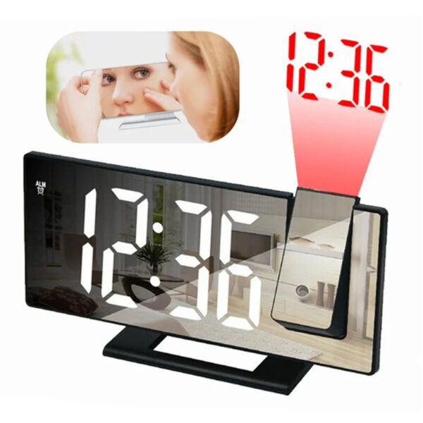 180 Rotating Projector Electronic Clock | রোটেটিং প্রজেক্টর ইলেকট্রনিক ক্লক ঘড়ি Specification 4