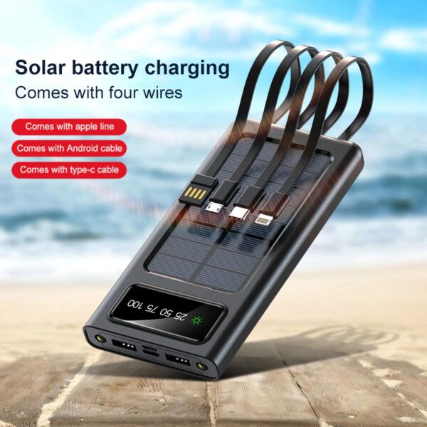 Solar Power Bank 20000mAh | সোলার পাওয়ার Specification 1