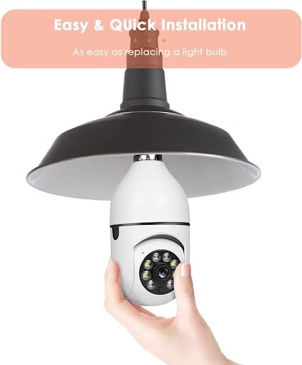 Bulb 360 Degree Wireless Security Camera | বাল্ব ওয়্যারলেস সিকিউরিটি ক্যামেরা Specification 2