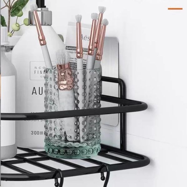 1 Pcs Stainless Steel Bathroom Corner Shelf – Wall Mounted Rustproof Storage Rack for Shower &amp; Kitchen | স্টেইনলেস স্টিল বাথরুম কর্নার শেলফ ওয়াল মাউন্টেড স্টোরেজ র্যাক শাওয়ার কিচেন রান্নাঘর Specification 2