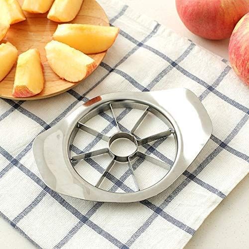 Stainless Steel Apple Cutter with Comfort Handle – 8 Blade Fruit &amp; Vegetable Slicer, Ultra Sharp Kitchen Gadget for Easy Fruit Cutting | স্টেইনলেস স্টিল কাটার ফ্রুট ফল ভেজিটেবল সবজি স্লাইসার আলট্রা কিচেন রান্নাঘর Specification 1