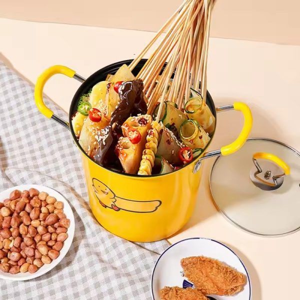 2L Stainless Steel Deep Fryer Pot with Basket – Oil Filter Design for Fries, Chicken, Shrimp &amp; Snacks | স্টেইনলেস স্টিল পট ঝুড়ি অয়েল তেল ফিল্টার Specification 2