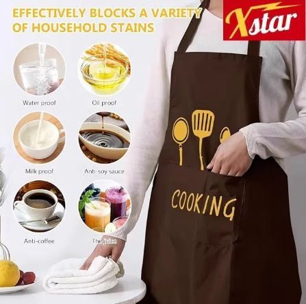 Waterproof Smart Kitchen Apron with Pockets | ওয়াটারপ্রুফ স্মার্ট কিচেন রান্নাঘর Specification 2