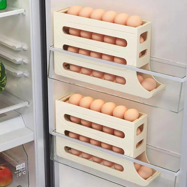 (2 পিস) 4 Layer Eggs Storage Rack Specification 3