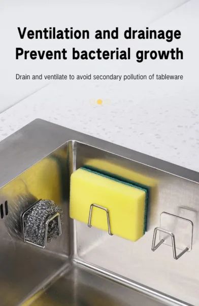 Kitchen Sponge Storage Rack(4 pecs) | কিচেন রান্নাঘর স্পঞ্জ স্টোরেজ র্যাক পিস Specification 3