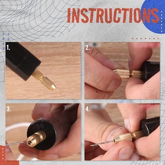 DIY Drilling Electric Tool with 6 bits | ইলেকট্রিক টুল Specification 3