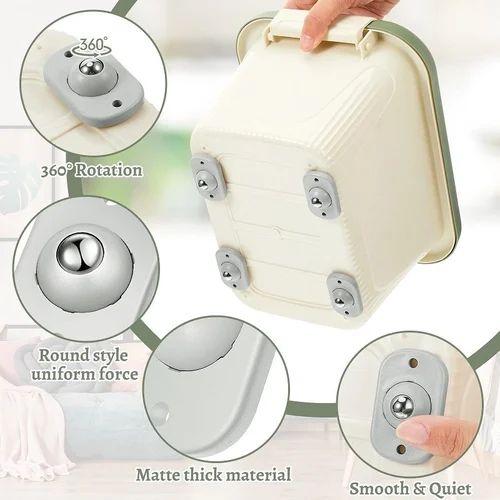 4 Pecs Self Adhesive Caster Wheels | অ্যাডহেসিভ পিস Specification 3